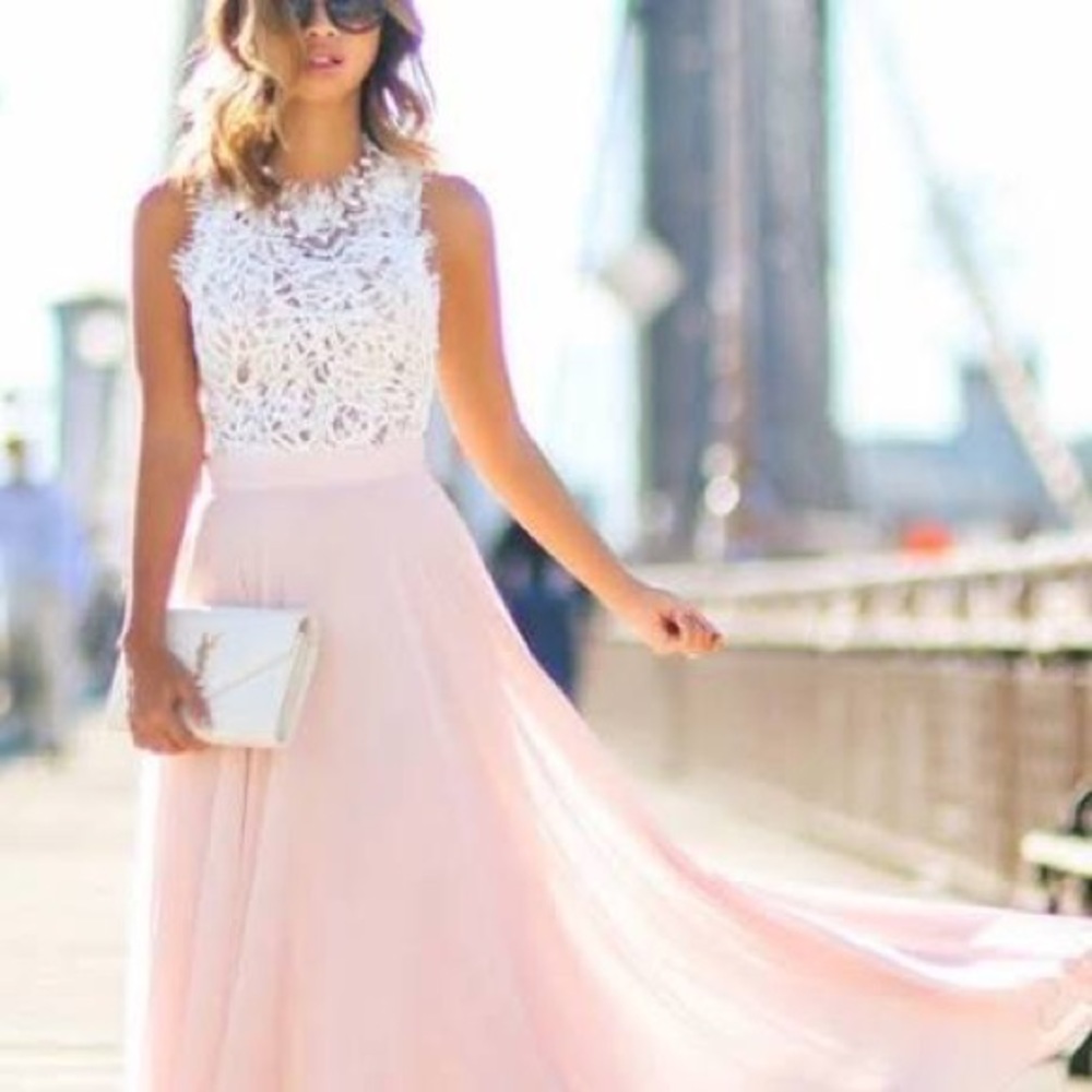 Milk & Choco: Aria Summer Lace Dress